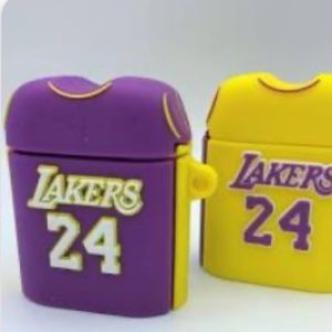 NIB Hero Lakers #24 AirPods 3 Case Purple 3pc.